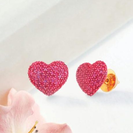 earring_heart_18k
