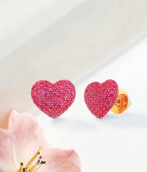 earring_heart_18k