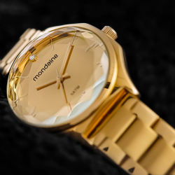 mondaine-dourado-pulseira-corrente